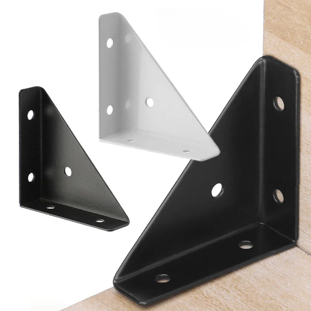 

Tools Corner Brackets Black/White Heavy Protector Right Triangular Reinforcement 1.5mm 90 Degrees Angle