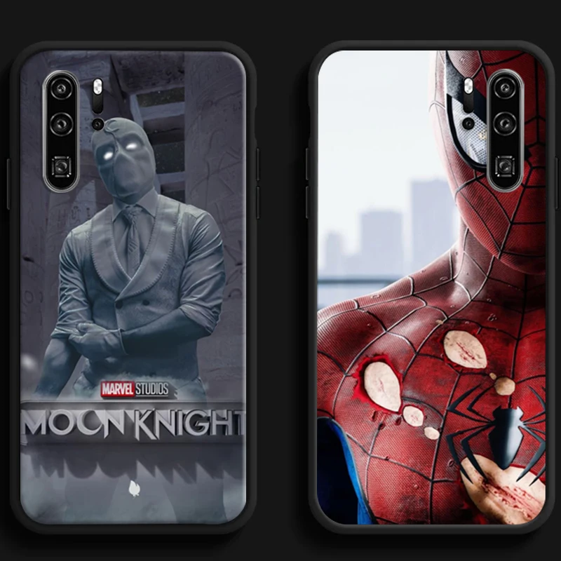 

Marvel Spiderman Phone Cases For Huawei Honor Y6 Y7 2019 Y9 2018 Y9 Prime 2019 Y9 2019 Y9A Cases Carcasa Soft TPU Coque Funda