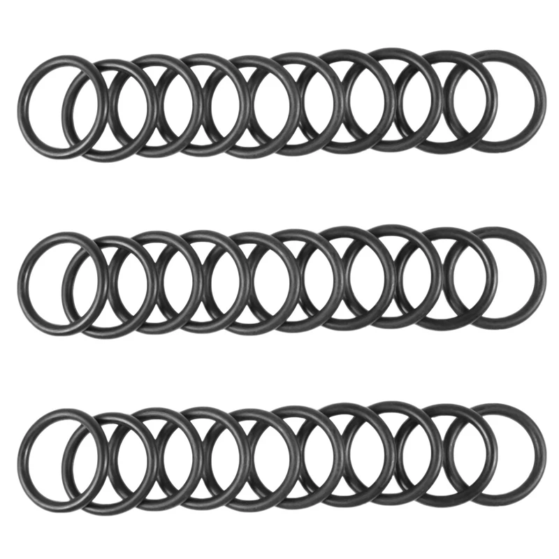 

30 Pieces 42 Mm X 5 Mm Black NBR Nitrile Rubber O Ring Oil Seals