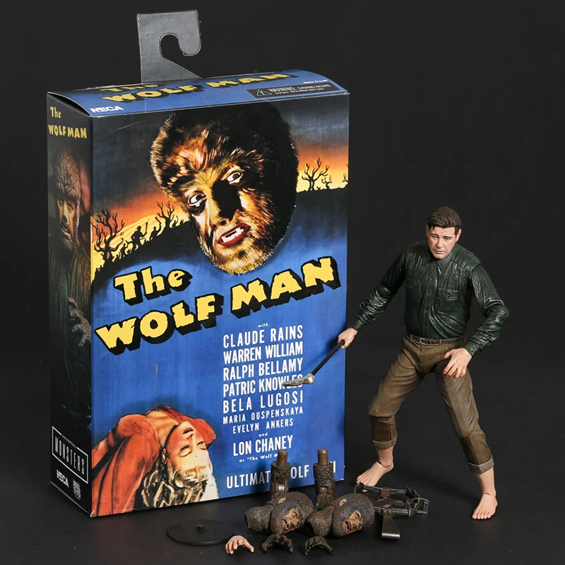 

NECA универсальные Монстры Wolfman Коллекционная модель из ПВХ фигурка игрушка подарок