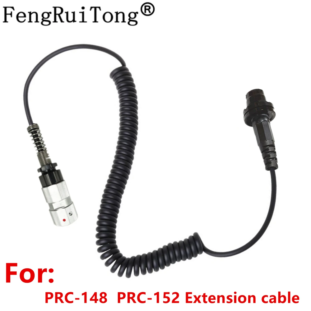 PRC-148 PRC-152 Walkie Talkie Tactical headset Extension cable for Harris TRI TCA/AN PRC-148 PRC-152 Radio Extension cable