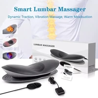 lumbar spine massager lumbar traction multifunctional inflatable hot compress vibration air pressure waist massager pain relax