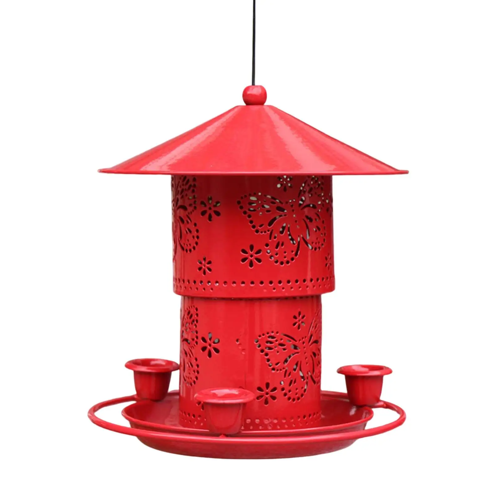 

Hummingbird Feeder Easy to Clean Outside Parrots Feeder Birds Feeding Station Bird Feeders for Birds Cockatiel Finches
