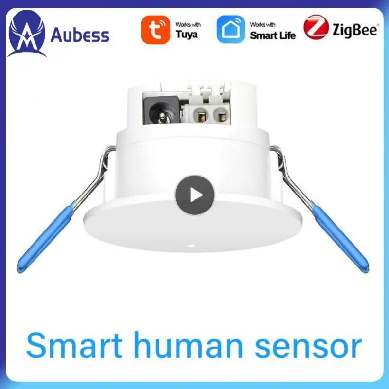 

Adjustment Of Lights Human Presence Sensor Ceiling-mounted Tuya Zigbee Smart Sonser Mobile App-key Control Tuya Smart Zigbee 3.0