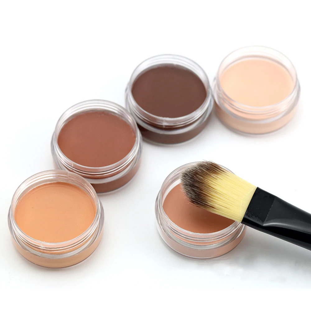 

Single Color Concealer Fashionable Makeup Sample Travel Portable Natural Concealer Wrinkle Reduction Dark Eye Circle Makeup Tool