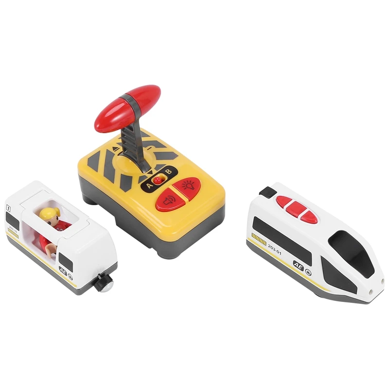 

Hot Sale Remote Control Electric Train Compatible With Wooden Train Track Toy