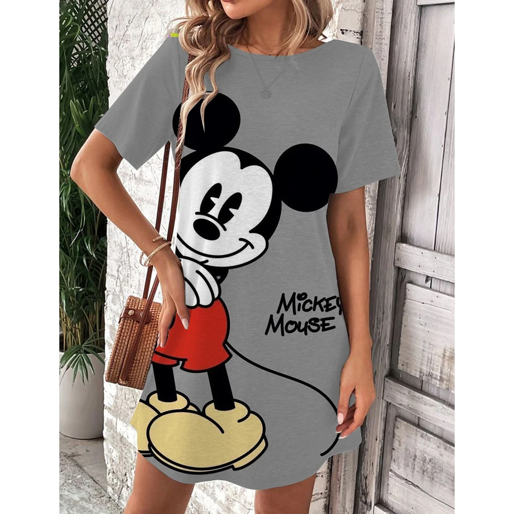 2025 европейское и американское трансграничное женское новое платье с круглым