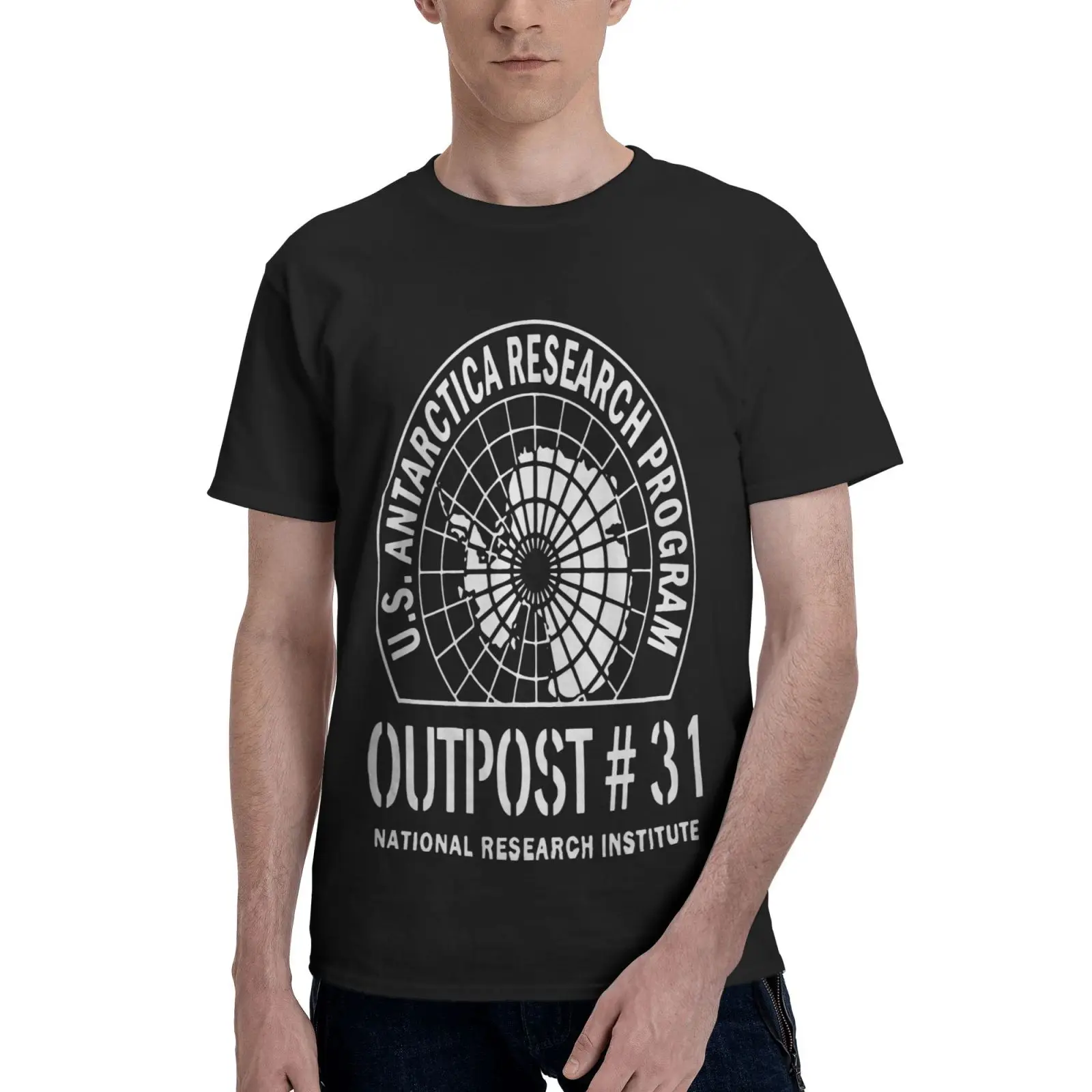 

The Thing Outpost 31 U Antarctica Мужская футболка Манга футболка для пары мужская футболка Графические футболки аниме футболка для пары Манга