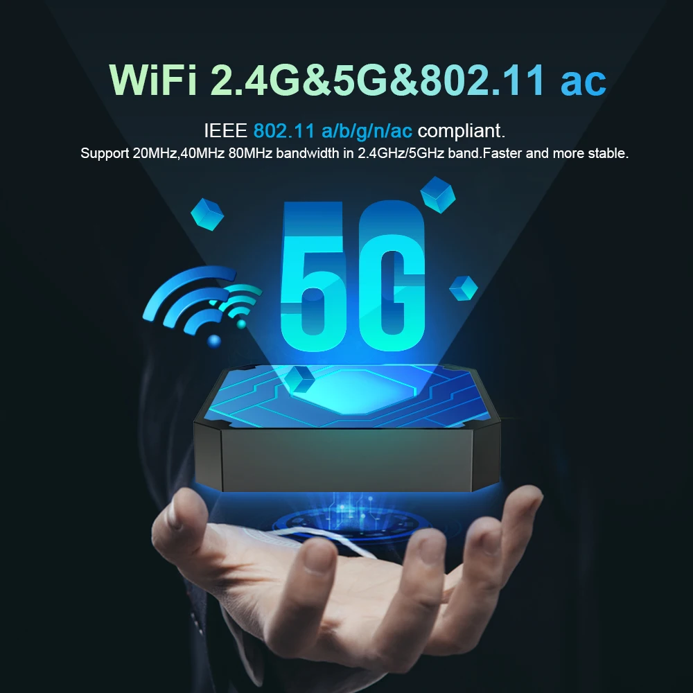 Iptv Android TV New X96 Mini Box 9.0 S905w4 5G 2G 16G 4k M3u Smart Ip Tv Set Top Neo Francais Ship From Germany |