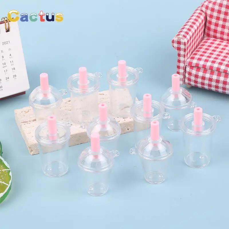 

5 шт./партия, кукольный домик, мини-чашка для молока и чая, чашка для воды, Игрушечная модель для кукольного дома, аксессуары для украшения мебели