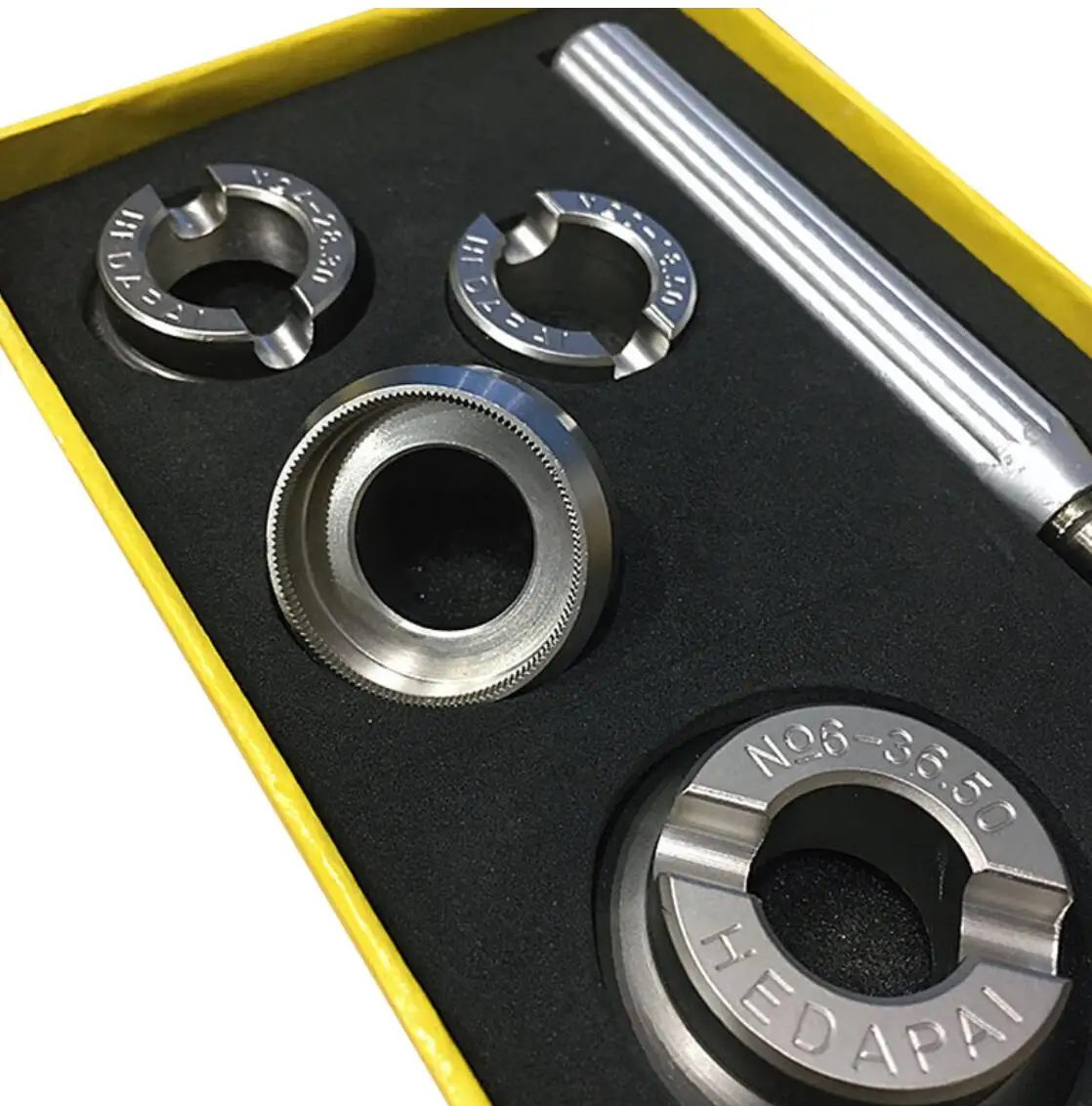 Набор для открывания крышки корпуса часов 7 шт. гаечный ключ + 6 пресс-форм часть 5537