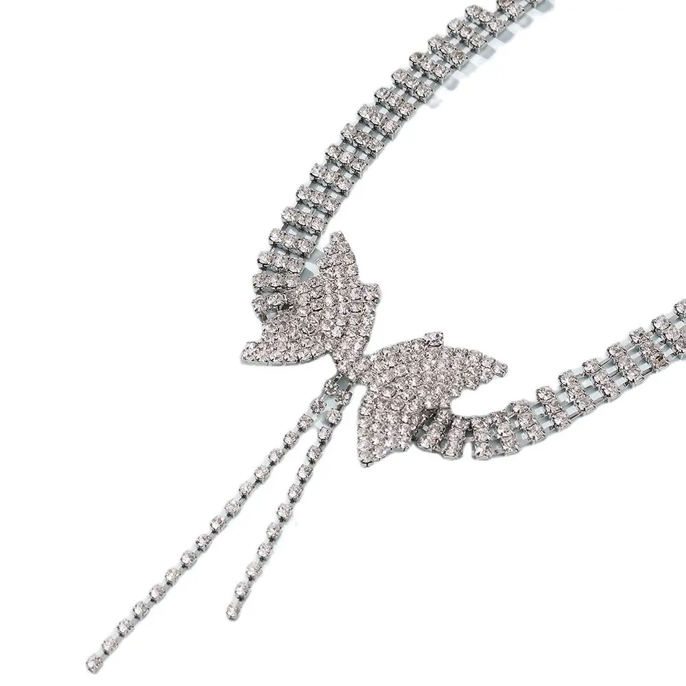 

Fashion Butterfly Women's Necklace Fashion Party Necklace Metal Stainless Steel Jewelry