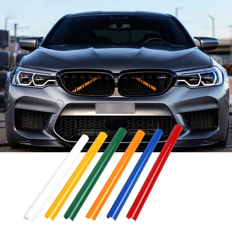 

Car Front Grille Trim Strips Cover For BMW F20 F21 F22 F23 F30 F31 F32 F33 F44 F4 New 5 1 2 3 4 Series X1 X5 X6 X3 X4 GT Style