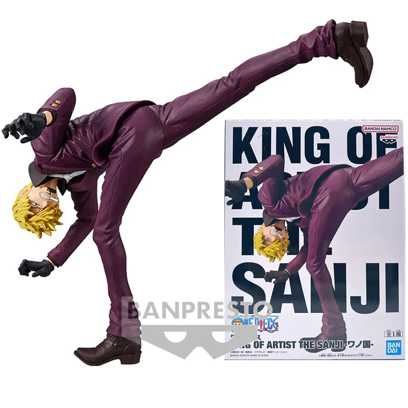 

Оригинальная фигурка bansoon KING OF ARTIST Sanji из аниме, коллекционная экшн-игрушка, подарки