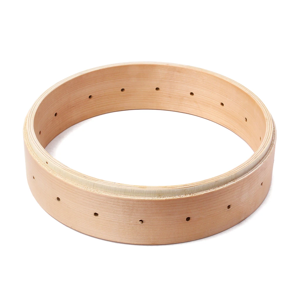 

Practical Maple Banjo Frame Copper Wood Ring Exquisite Waterproof Banjo Accessories Replacement Annulus Musical Instrument Part