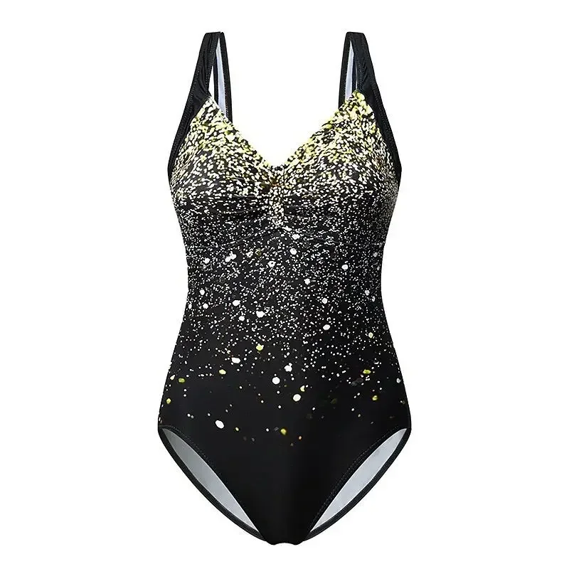 Плотный цельный купальник Pure Desire Wind Dance простой и сексуальный облегающий тонкий с