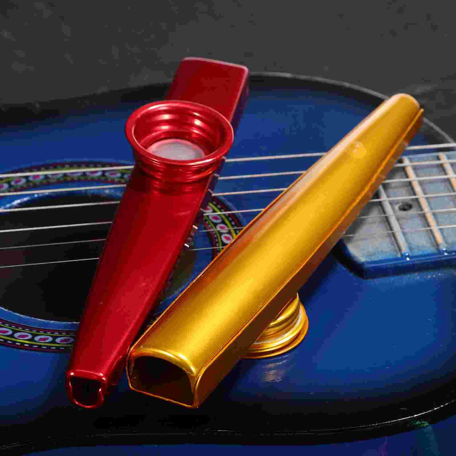 12 шт. Kazoos металлический инструмент Kazoo труба практика для взрослых детей
