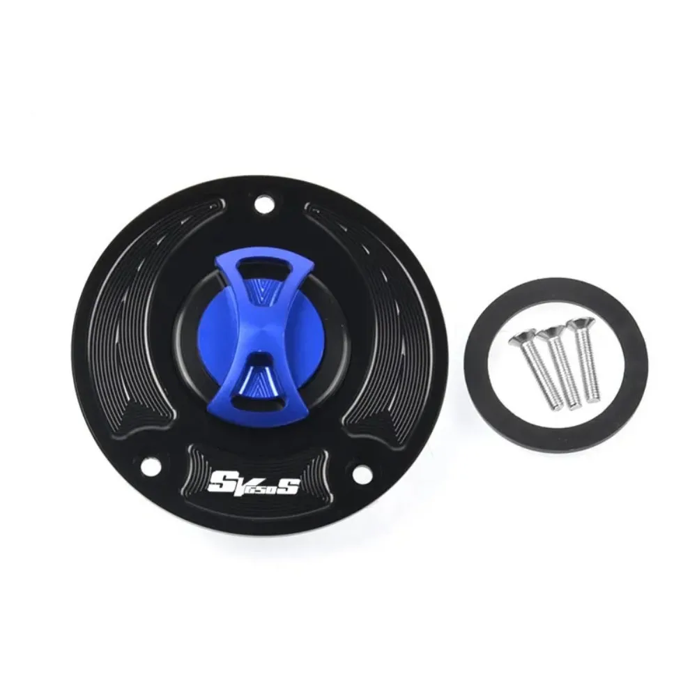 Бесключевая крышка топливного бака мотоцикла для Suzuki SV650S SV650 2003-2013 2005 2006 2007 2008 2009