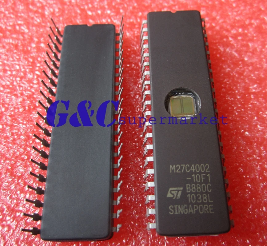 

50 шт. M27C4002-10F1 M27C4002 DIP-40 EPROMs ST новый D58