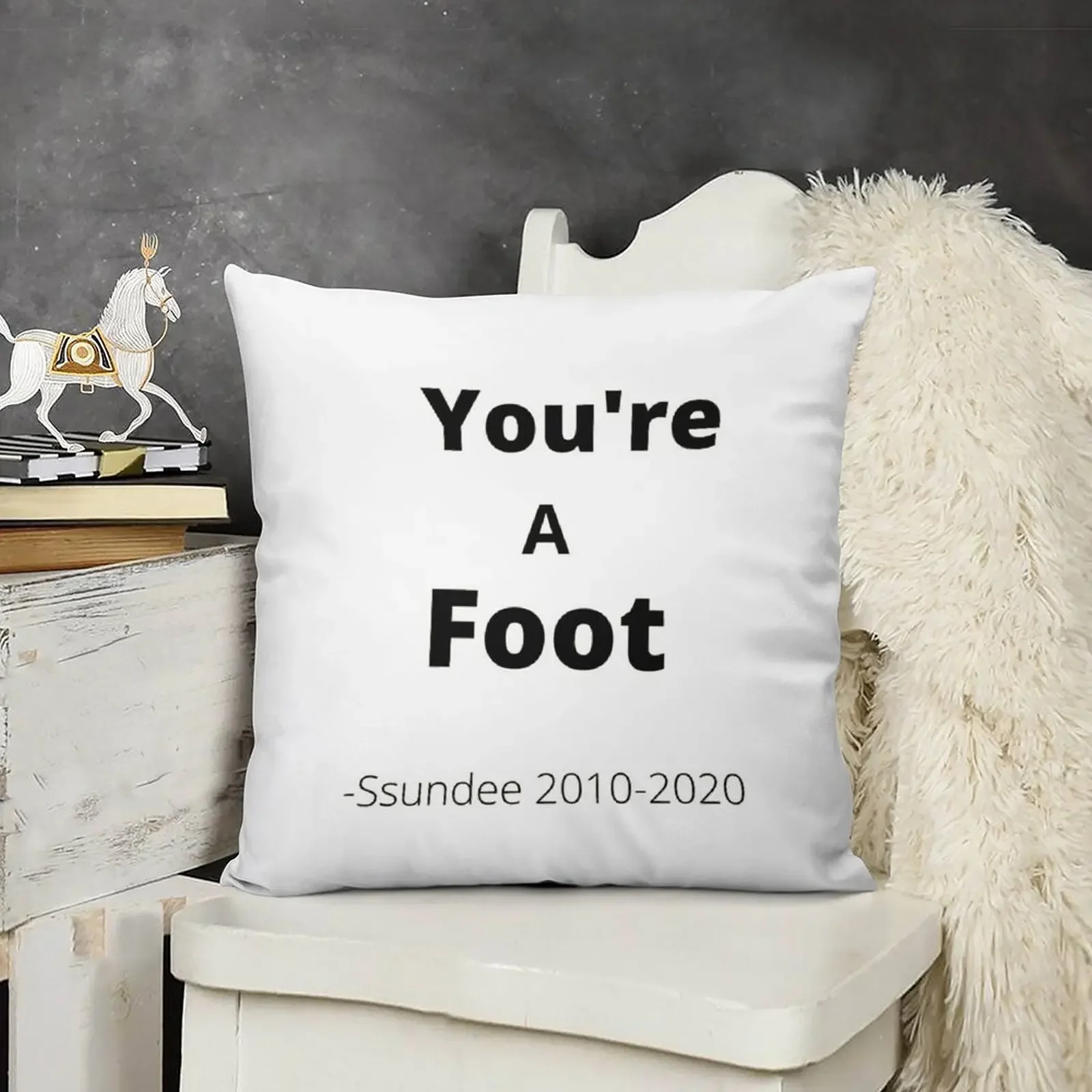 You_re A Foot - Подушка Ssundee Роскошный чехол для подушки в стиле аниме