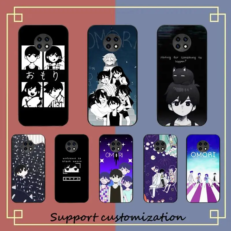 

Omori Game Phone Case For Xiaomi Redmi Note 8A 7 5 Note 8pro 8T 9Pro TPU Coque for note 6pro