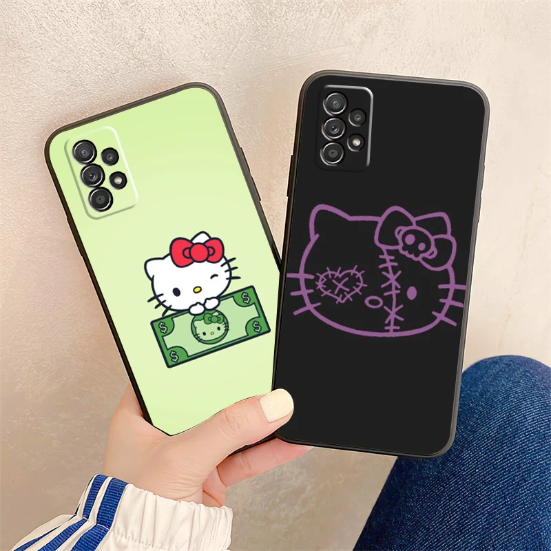 

Hello Kitty NEW Phone Cases For Samsung Galaxy S20 FE S20 Lite S8 Plus S9 Plus S10 S10E S10 Lite M11 M12 Carcasa Coque Soft TPU