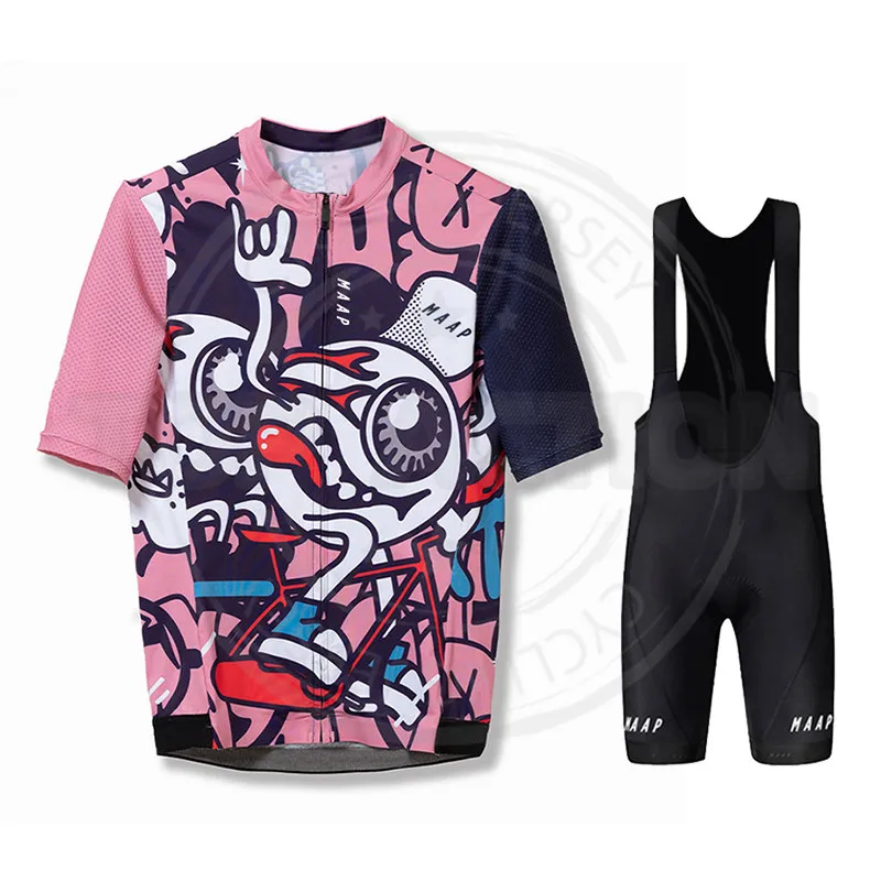 

2022 Cycling Jersey Set MTB Uniform Bike Wear Ropa Ciclismo New Bicycle Clothes Men Short Cycling Clothing Maillot Culotte MAAP