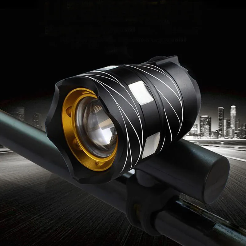 

Фсветильник велосипедный водонепроницаемый с зарядкой от USB, 350 лм