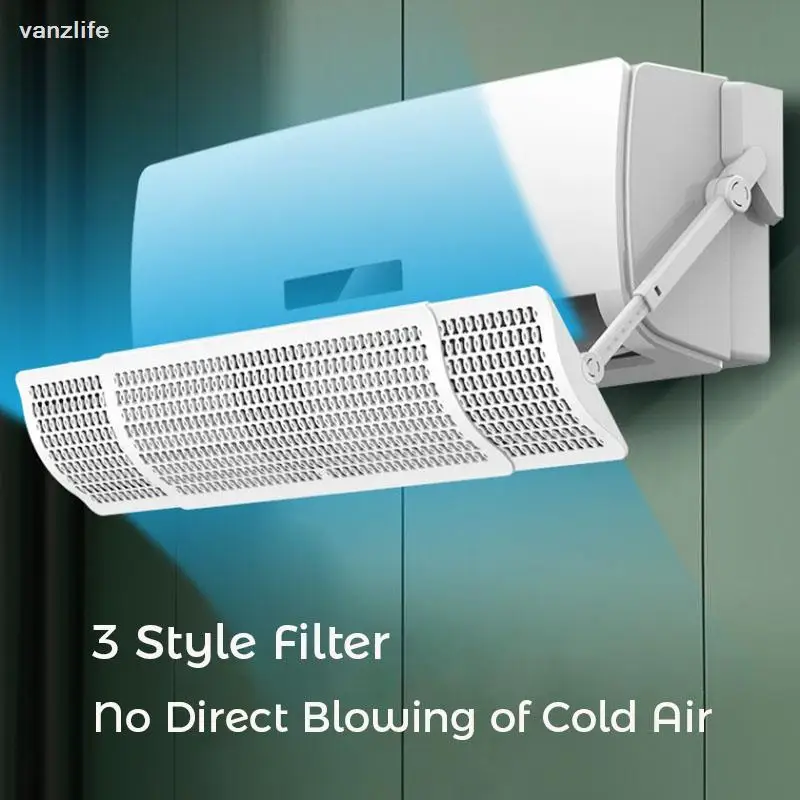 

Кондиционер лобовое стекло анти-прямой выдув воздуха на выходе лобовое стекло холодный ветер отражающая пластина настенный Универсальный