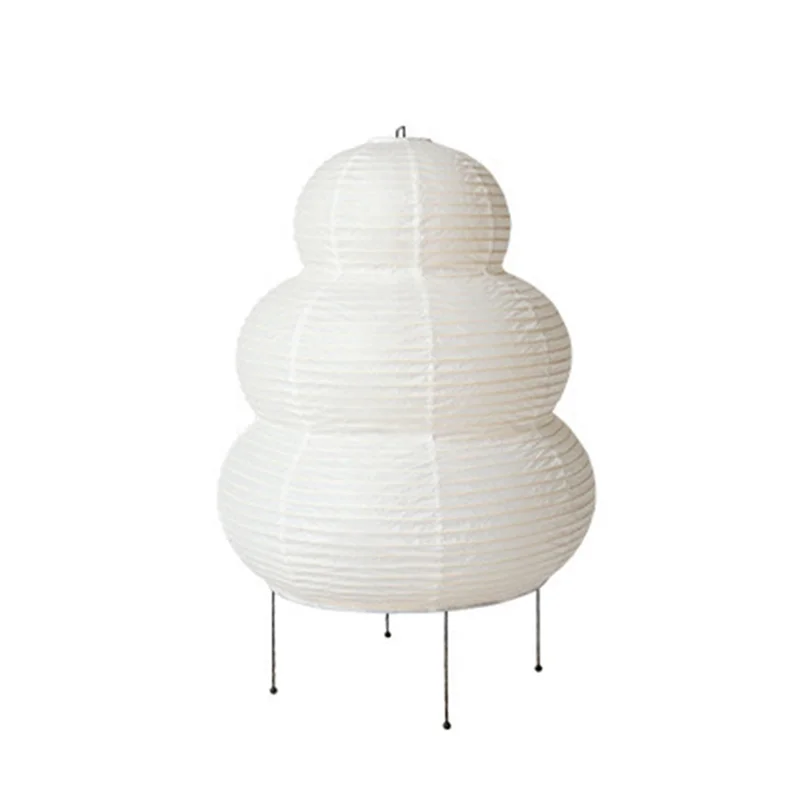 Светодиодная декоративная настольная лампа из японской рисовой бумаги