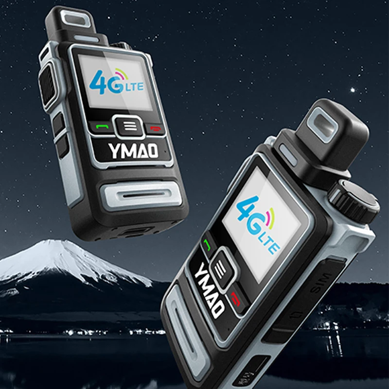 Zello Walkie Talkie 4G Long Range Amateur Mobile Radio WIFI Blue tooth Transceiver Phone Network Walkie Talkie 100 km