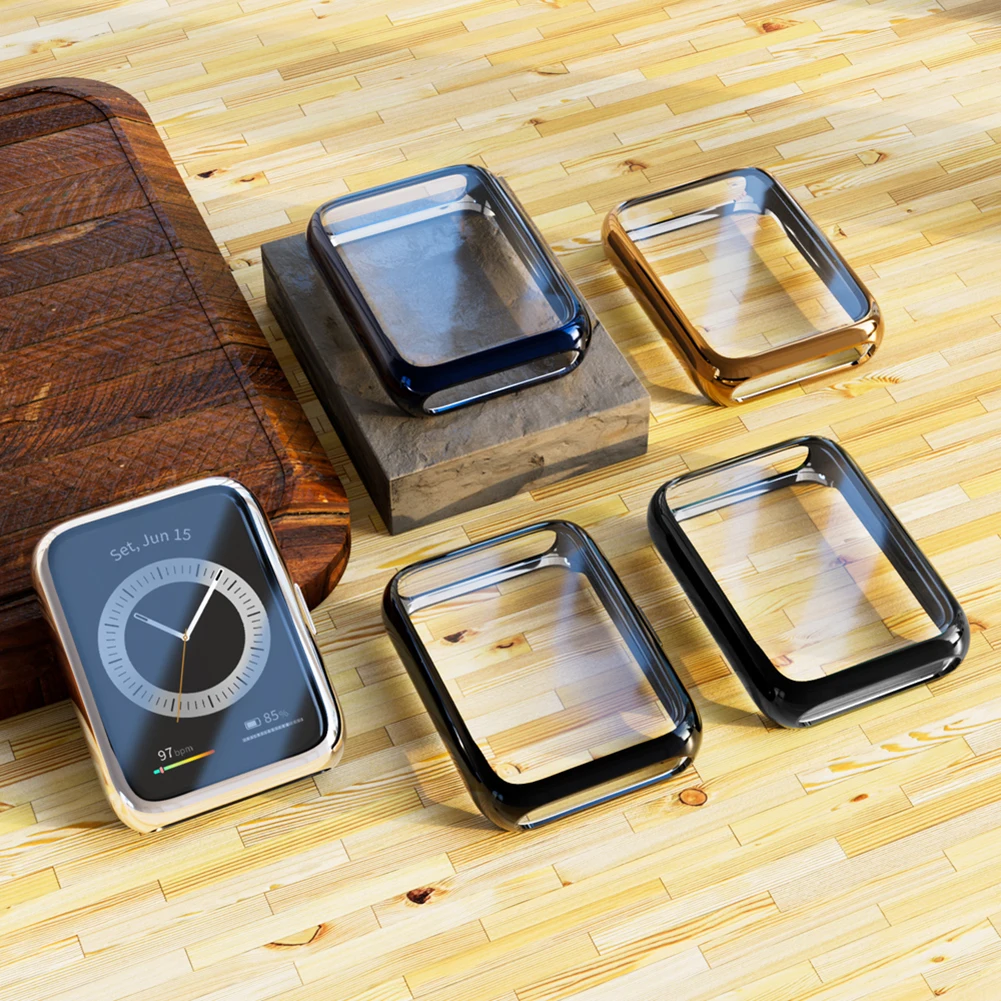 

Защита экрана от царапин, корпус, рамка, бампер для умных часов, полная защита, аксессуар для Huawei Watch Fit 2