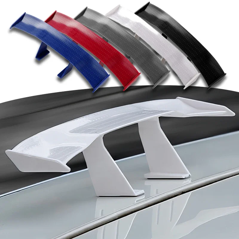 1PCS Car Rear Spoiler Trunk Mini Wing GT Style Auto Tuning Gadgets For Cadillac Escalade ATS BLS CTS CT4 CT5 CT6 EXT STS SLS etc