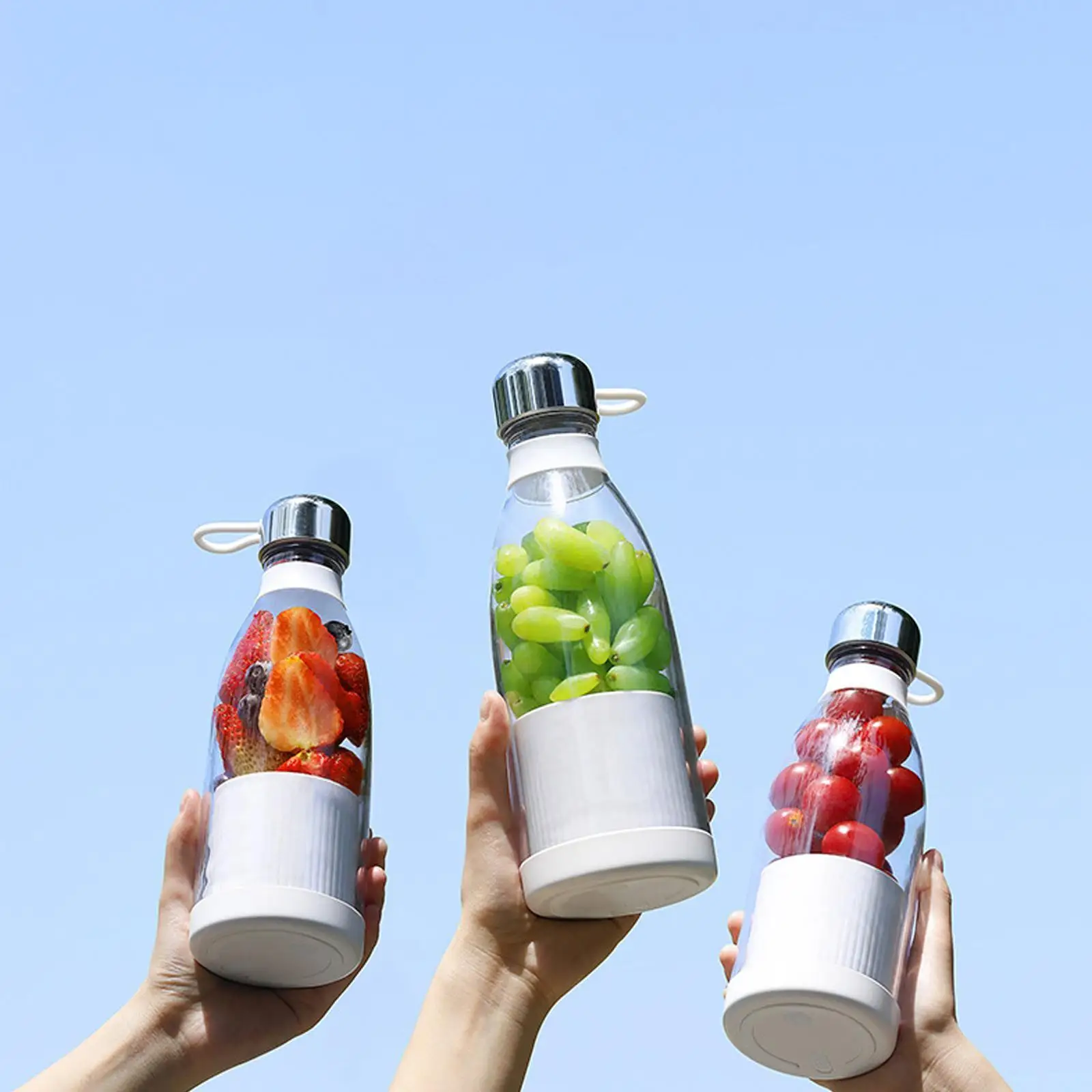 

1PC Portable Electric Juicer Blender Usb Mini Fruit Juicers Mixers Extractors Machine Maker Multifunction Juice Fruit B3B6