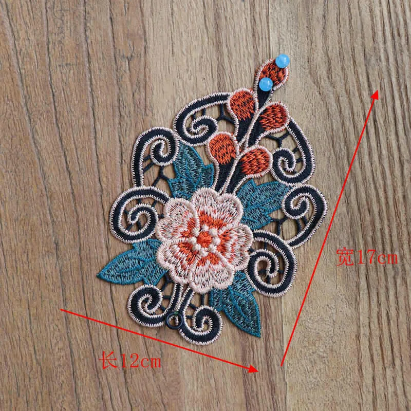 Женский этнический браслет с вышивкой в виде цветка модный танцевальный