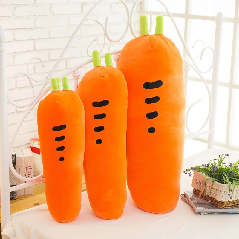 

30 см милые мягкие плюшевая морковка игрушки для офиса Подушка для сна домашняя Удобная подушка детский Декор Рождественский подарок хлопковая кукла