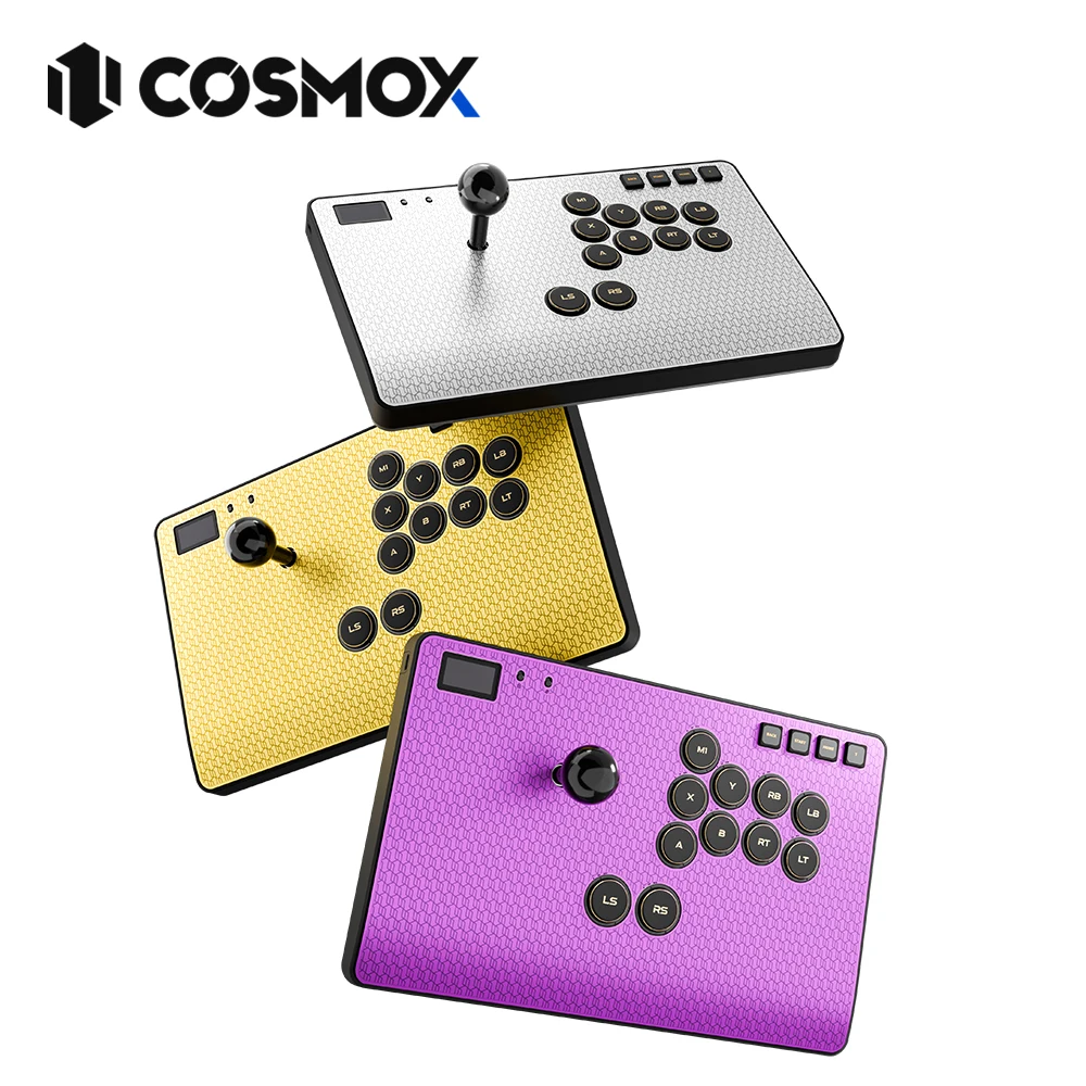 Фото Консоль Haute42-COSMOX CAS Stick Leverless для PS4/5, Xbox, PC, Switch, Steam, ретро-аркадных игр, джойстик-контроллер, клавиатура №1