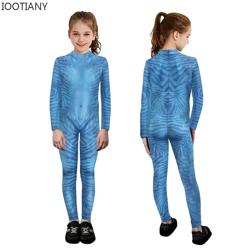 2023 комбинезоны для девочек Zentai Fantasia Аватар косплей аниме-фигурка костюм на