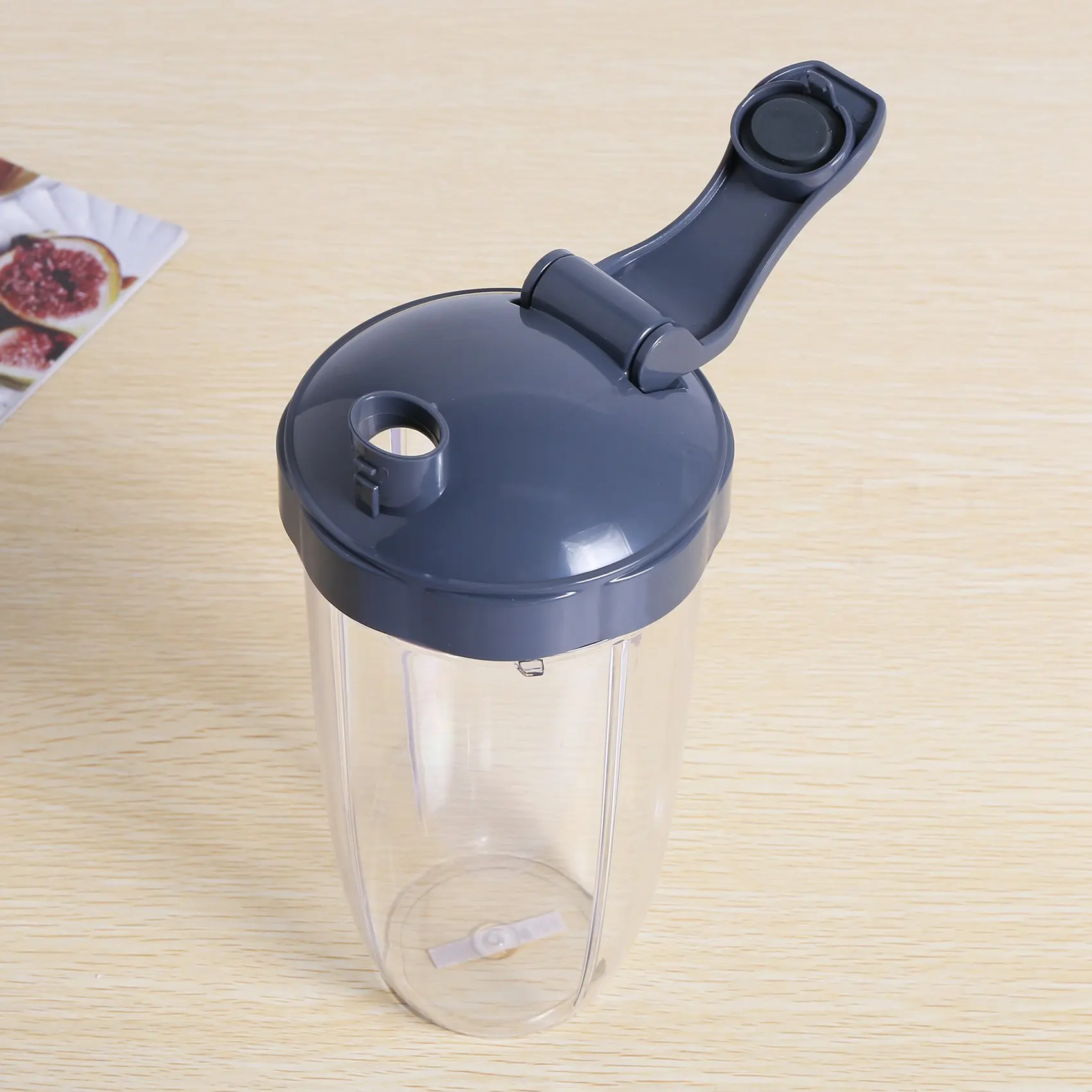 

Сменные чашки 32 унции с откидной крышкой для блендера NutriBullet 600 Вт и Pro 900 Вт (2 упаковки)