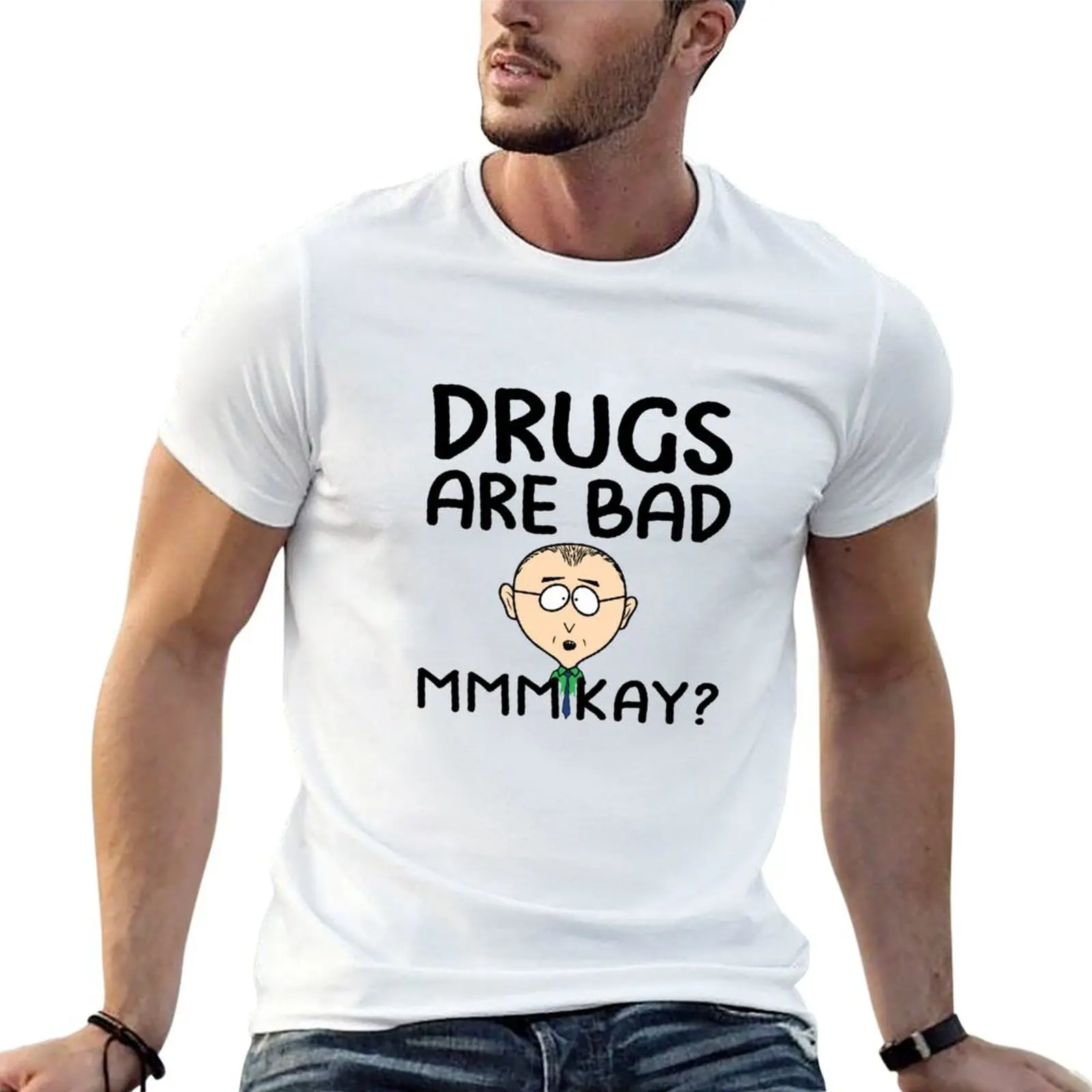 Фото Футболка Mr Mackey Mkay Funny Tee с надписью 