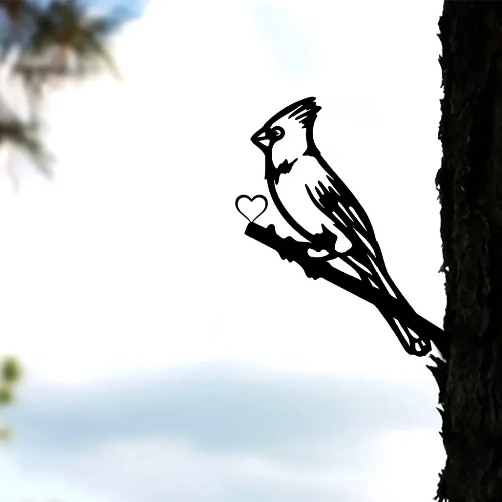 Металлический Скворечник Декоративный Садовый Кол С Дизайном Пилолетного