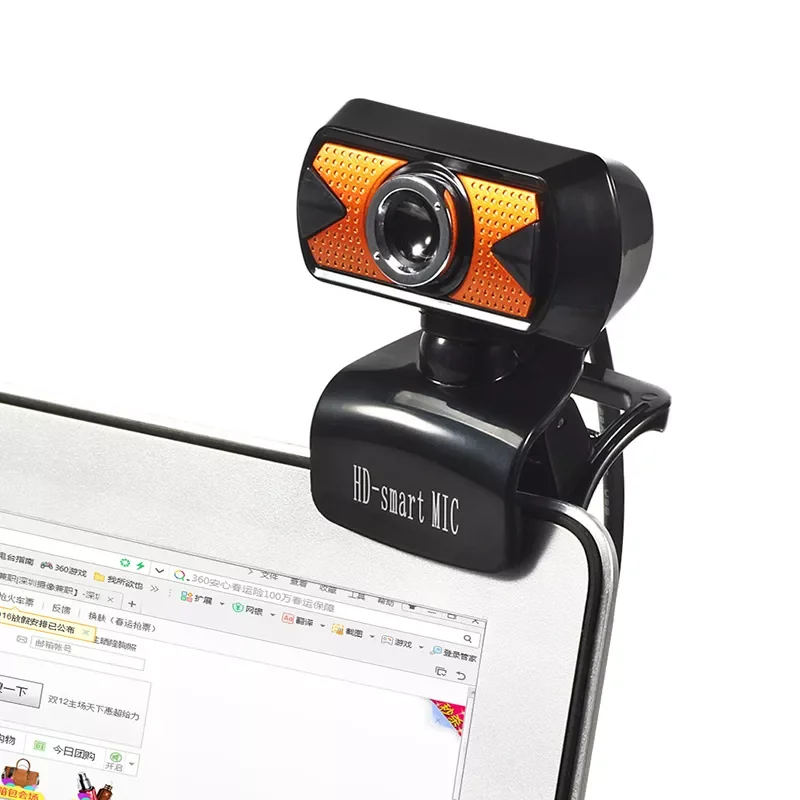 

Веб-камера HD 16 миллионов пикселей, USB, с микрофоном