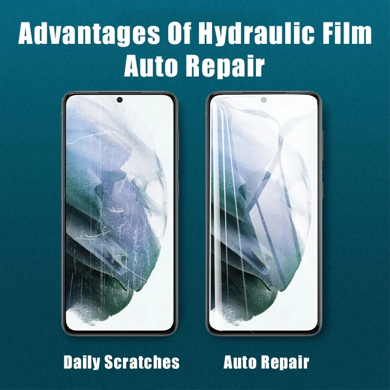 4pcs hydrogel film screen protector for samsung galaxy s10 s20 s9 s8 s21 s22 plus ultra note 20 8 9 10 plus screen protector free global shipping