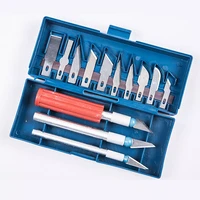 with box model tool making 13 blade polymer clay multifunction pen knifes metal scalpel knife tools kit knife