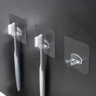 124 шт. настенная подставка для зубных щеток подставка для унитаза, органайзер для ванной, Детская стойка для хранения зубных щеток, аксессуары для ванной