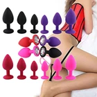 Силиконовая Анальная пробка, Эротические товары, размер S M L, взрослые 18, секс-пробка унисекс, игрушки для мужчинженщин, мужской анальный тренажер, стимулятор для пар