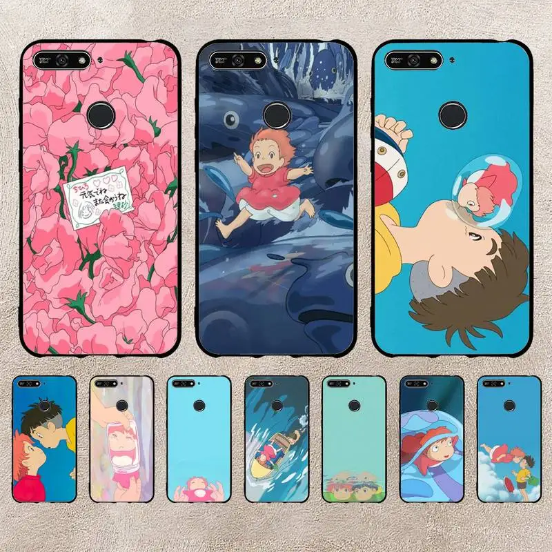 

Cartoon Ponyo On The Cliff By The Sea Phone Case For Xiaomi 11 10 12Spro A2 A2lite A1 9 9SE 8Lite 8explorer F1 Poco 12S Ultra