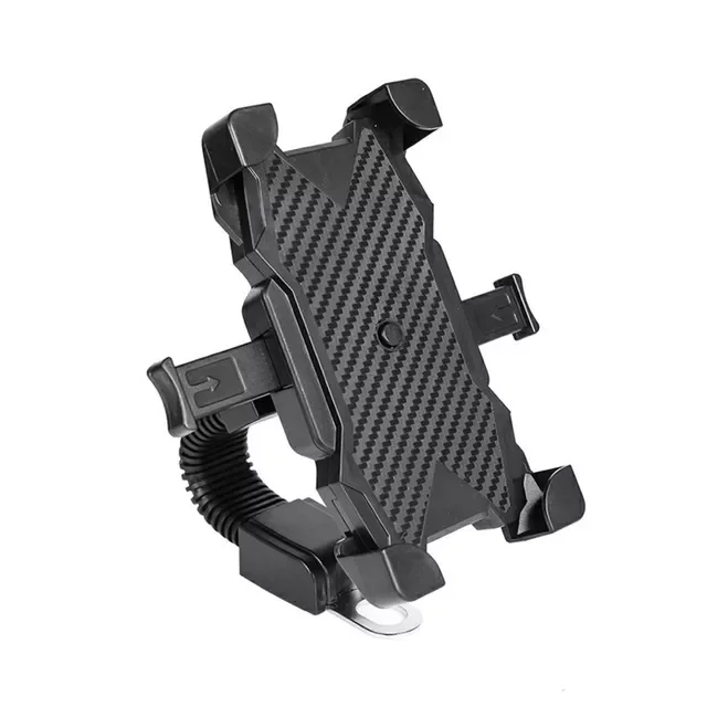 

Mobile Phone Bracket Automatic Locking Carbon Thousand Pattern Mobile Phone Bracket Firm Four Claw Blessing