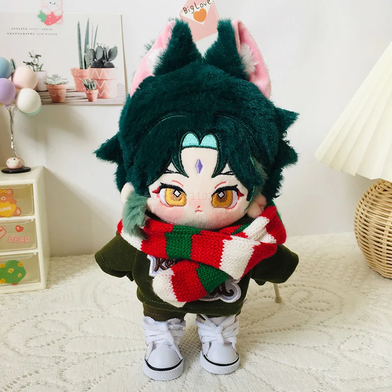 

Genshin Impact, Мультяшные персонажи, раньше Xiao, фигурка, косплей, игровой аксессуар, 20 см, плюшевые игрушки, Коллекционирование, подарок на день рождения