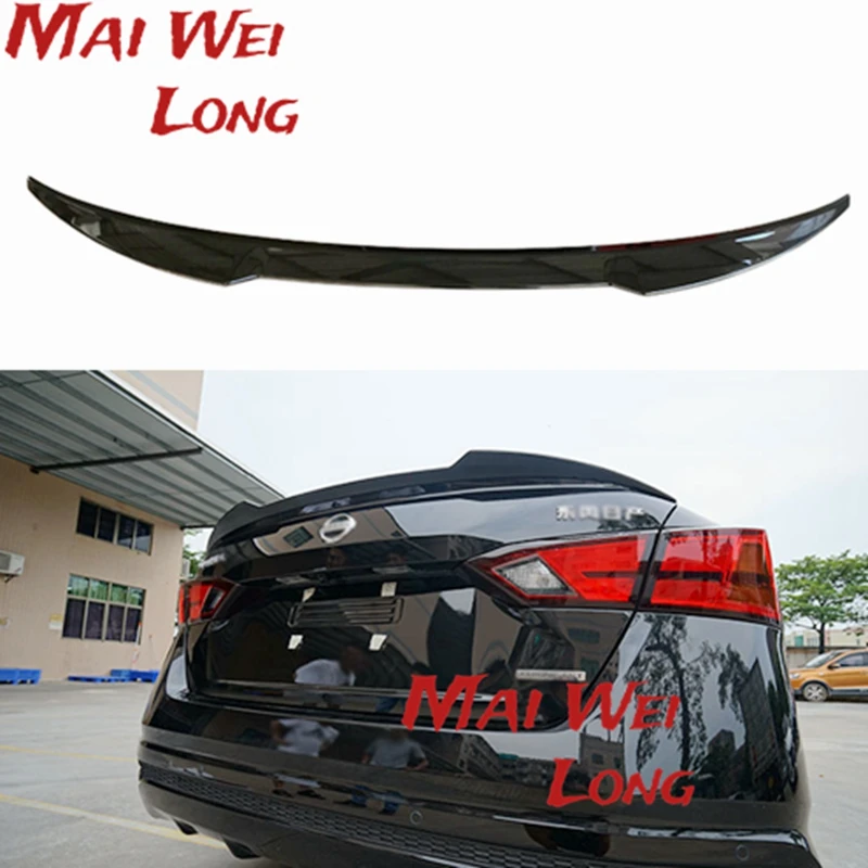 

For Nissan Teana/Altima spoiler Car Decoration 2019 2020 2022 ABS Plastic Paint Painting Color Rear Trunk Spoiler wing